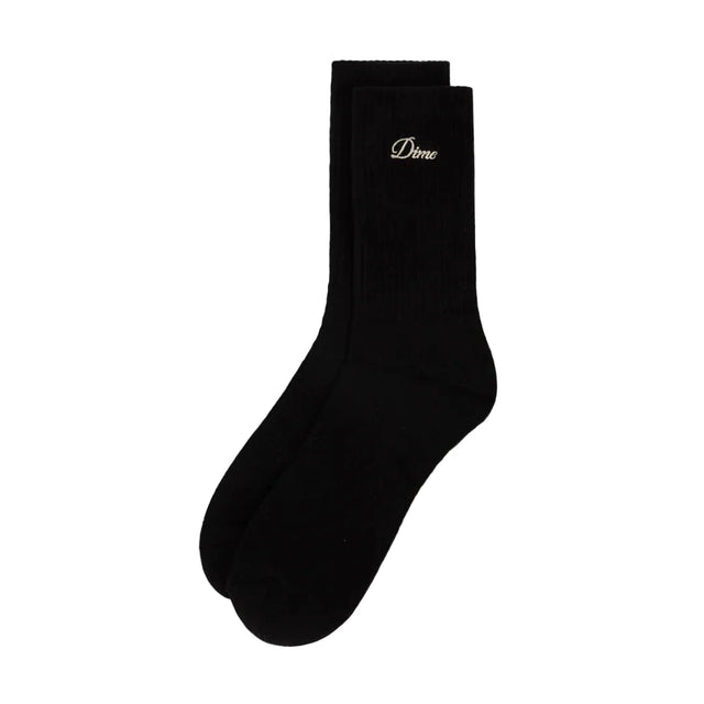 DIME Two Pack Crew Socks Black Men's Socks Dime MTL 
