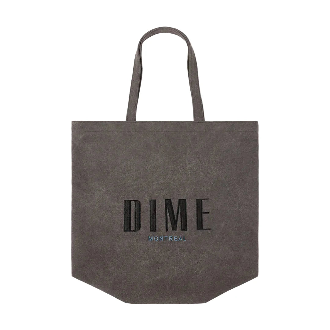 DIME Montreal Tote Bag Charcoal Tote Bags Dime MTL 