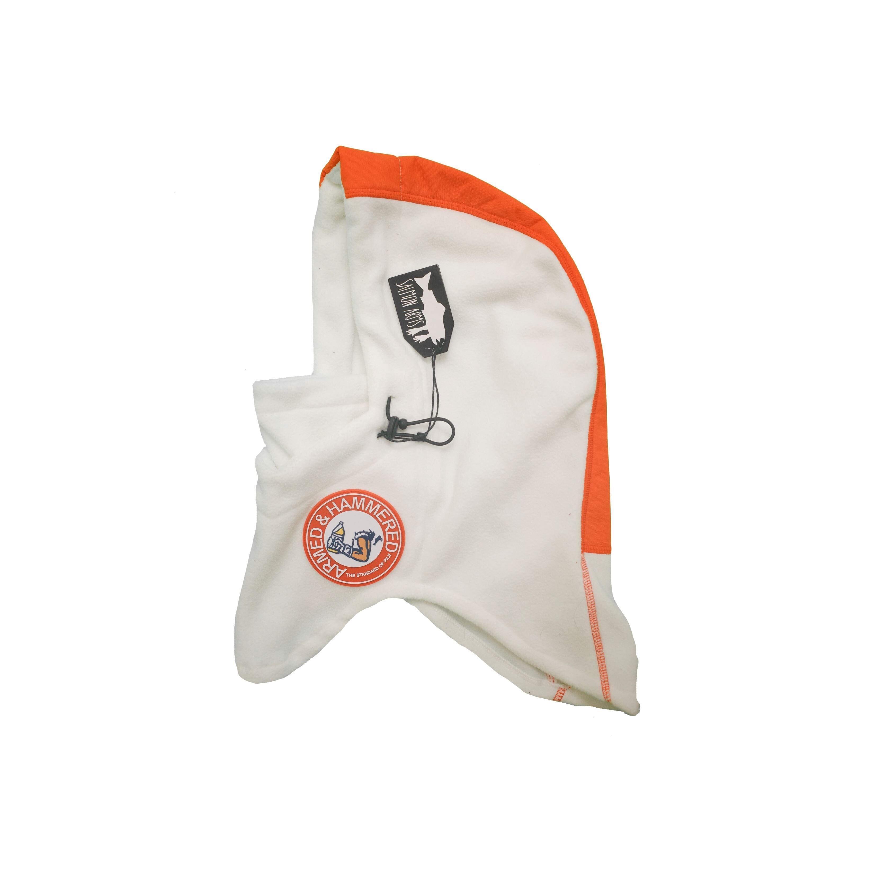 SALMON ARMS Fleece Hood Armed & Hammered Winter Face Masks Salmon Arms 