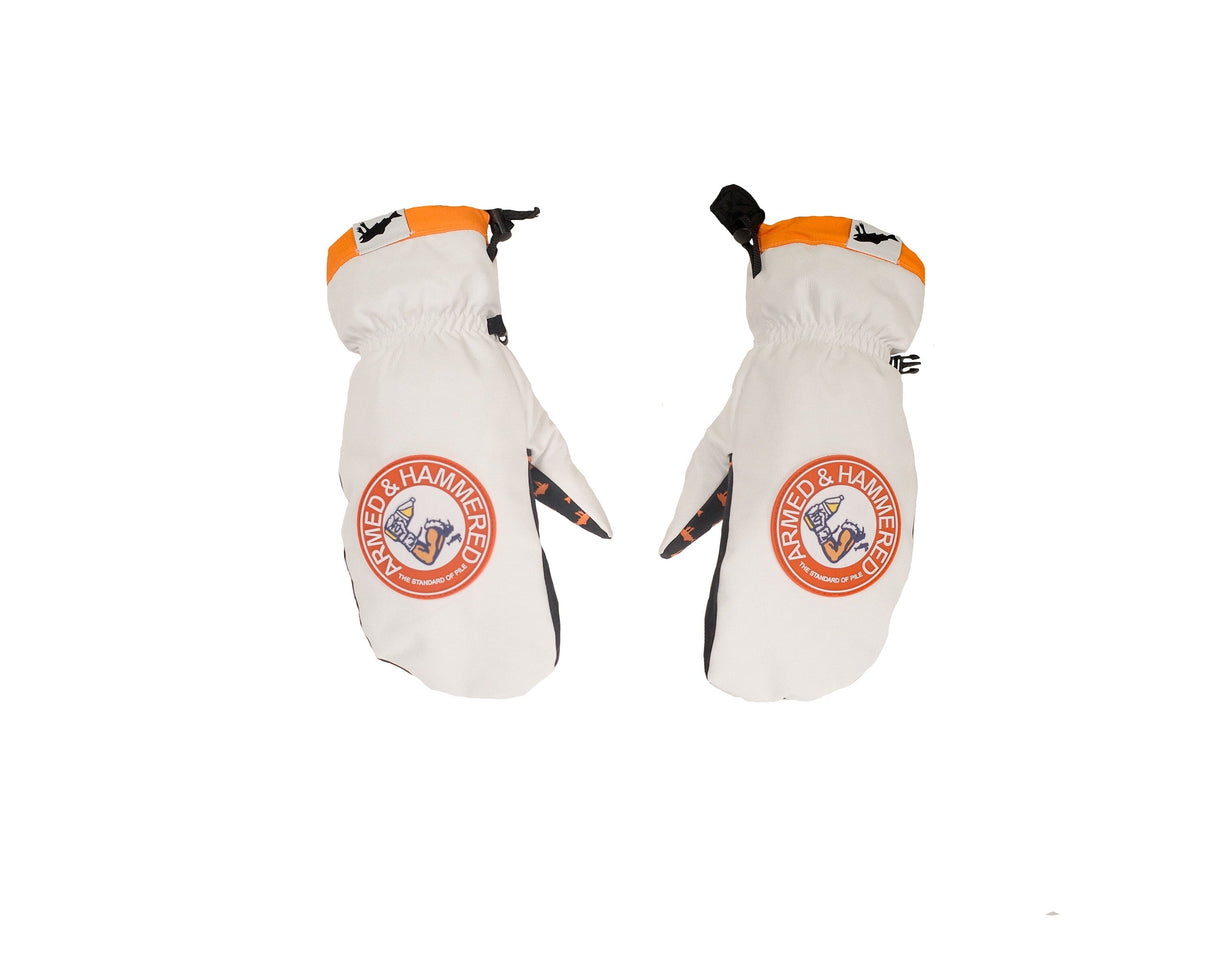 SALMON ARMS Team Mitt Armed & Hammered Men's Snow Mitts Salmon Arms 