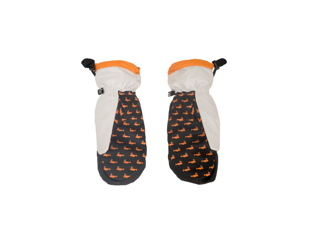 SALMON ARMS Team Mitt Armed & Hammered Men's Snow Mitts Salmon Arms 