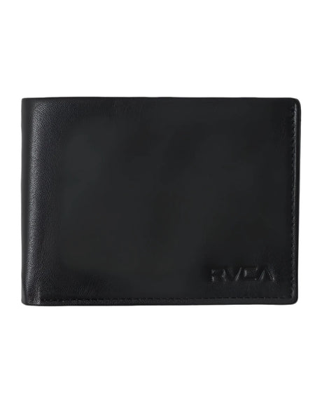 RVCA August Bifold Wallet Black Men's Wallets RVCA 