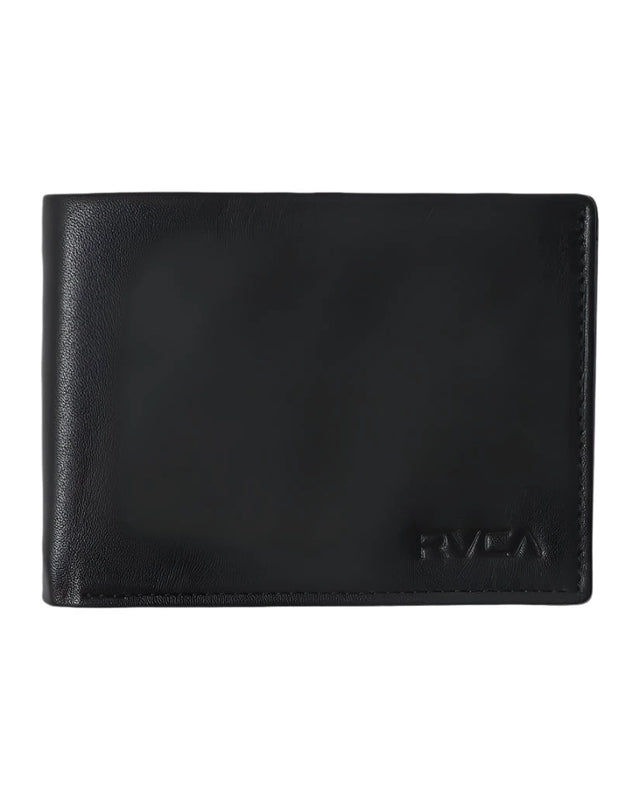 RVCA August Bifold Wallet Black Men's Wallets RVCA 