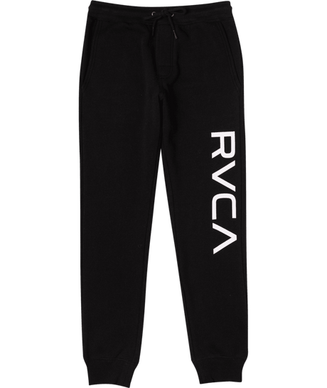 RVCA Boys Big RVCA Sweatpants Black Boy's Denim and Pants RVCA 