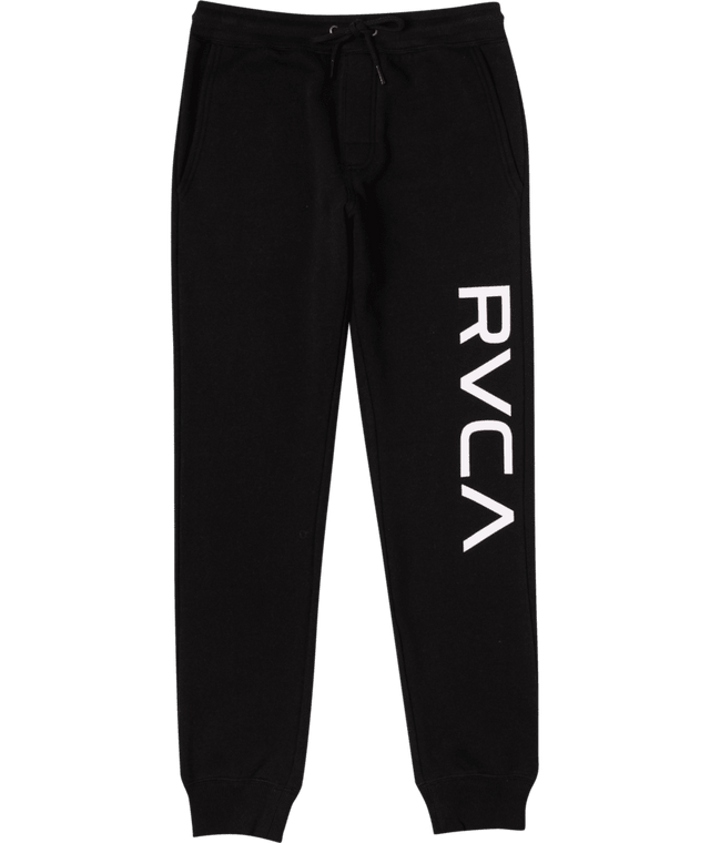 RVCA Boys Big RVCA Sweatpants Black Boy's Denim and Pants RVCA 