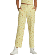 RVCA Women's Anywhere Seersucker Pants Golden Women's Pants RVCA 