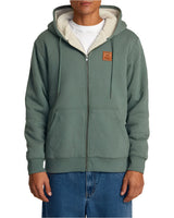 RVCA Arrow Fleece Zip-Up Sweater Jade Men's Zip Hoodies RVCA 