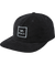 RVCA Freeman Snapback Hat Black Men's Hats RVCA 