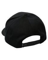 RVCA Platform Snapback Hat Black Men's Hats RVCA 