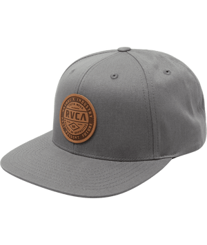 RVCA Standard Issue Snapback Hat Smoke Men's Hats RVCA 