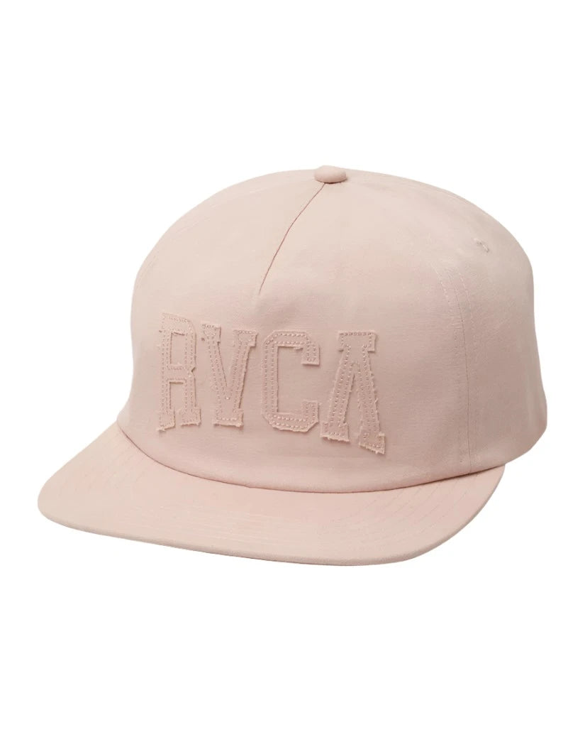 RVCA Applicade Snapback Hat Pale Mauve Freeride Boardshop