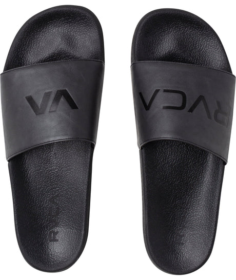 RVCA Sport Slides Black Men's Sandals RVCA 