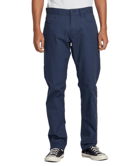 RVCA Weekend Tech Pants Moody Blue Men's Pants RVCA 
