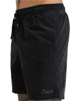 RVCA Escape Elastic Cord Short II Black Men's Walkshorts RVCA 