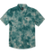 RVCA Bleach Corduroy Short Sleeve Button Up Emerald Green Men's Short Sleeve Button Up Shirts RVCA 