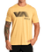 RVCA VA RVCA Blur T-Shirt Gold Men's Short Sleeve T-Shirts RVCA 