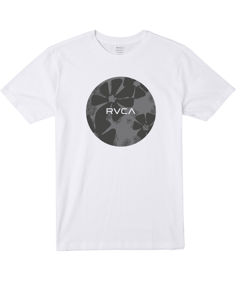 RVCA Motors T-Shirt White Men's Short Sleeve T-Shirts RVCA 