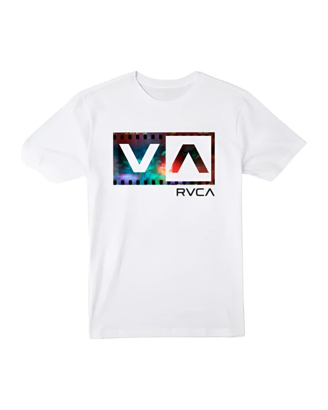 RVCA Balance Box T-Shirt White Men's Short Sleeve T-Shirts RVCA 