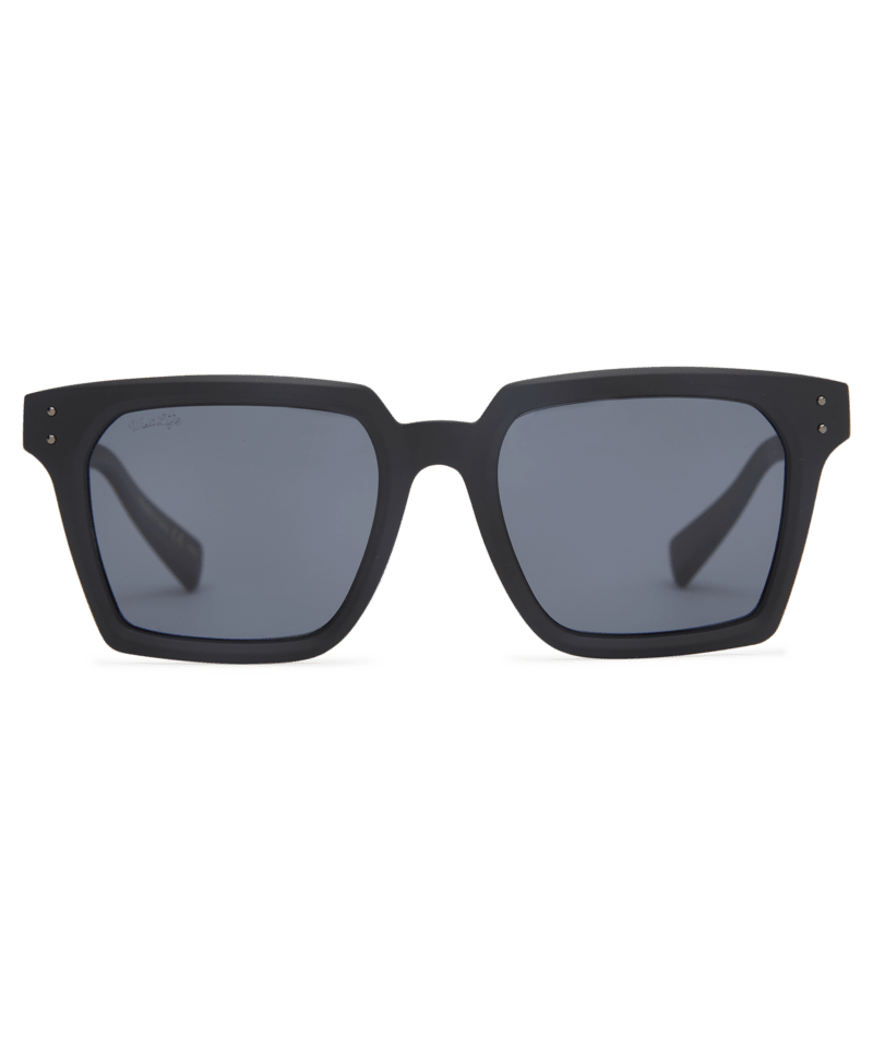 VONZIPPER Television Black Satin - Vintage Grey Polarized Sunglasses Sunglasses VonZipper 