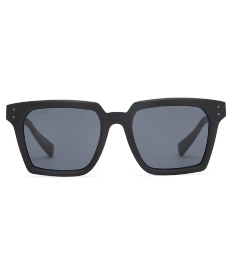 VONZIPPER Television Black Satin - Vintage Grey Polarized Sunglasses Sunglasses VonZipper 