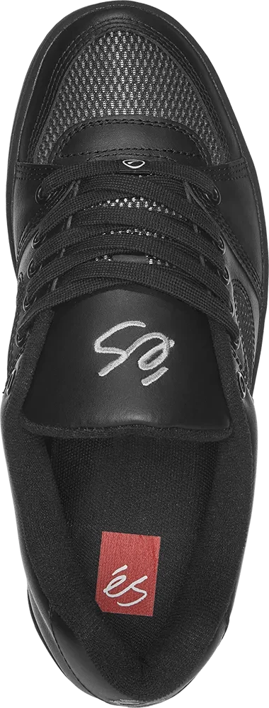 ES Accel Shoe Black/Black/Red Men's Skate Shoes Es 