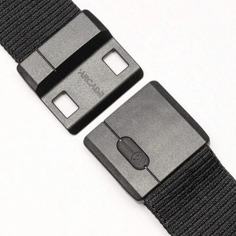 ARCADE Aero Mag Stretch Belt Black Men's Belts ARCADE 