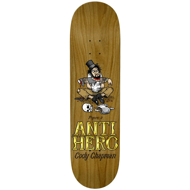 ANTIHERO Chapman Eat The Rich 8.32 Skateboard Deck Skateboard Decks Antihero 