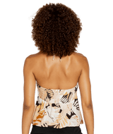 VOLCOM Women's Let's Luau Cami Top Vintage Black Women's Tank Tops and Halter Tops Volcom 