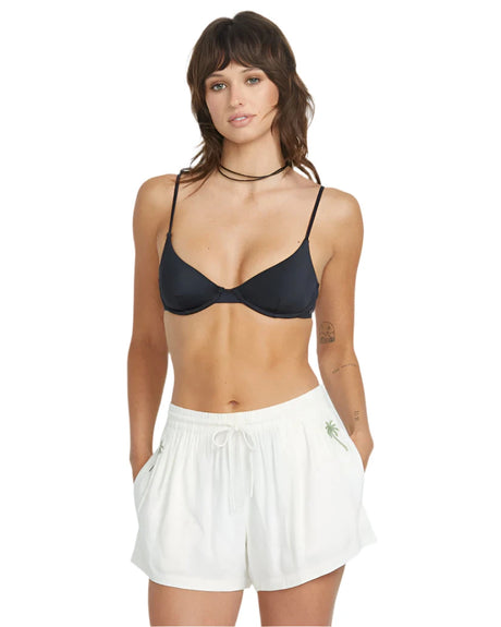 VOLCOM Women's Sunny Daze Shorts Bone Women's Shorts Volcom 