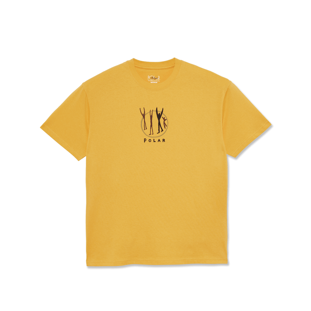 POLAR Polar Gang T-Shirt Orange Sorbet Men's Short Sleeve T-Shirts Polar 