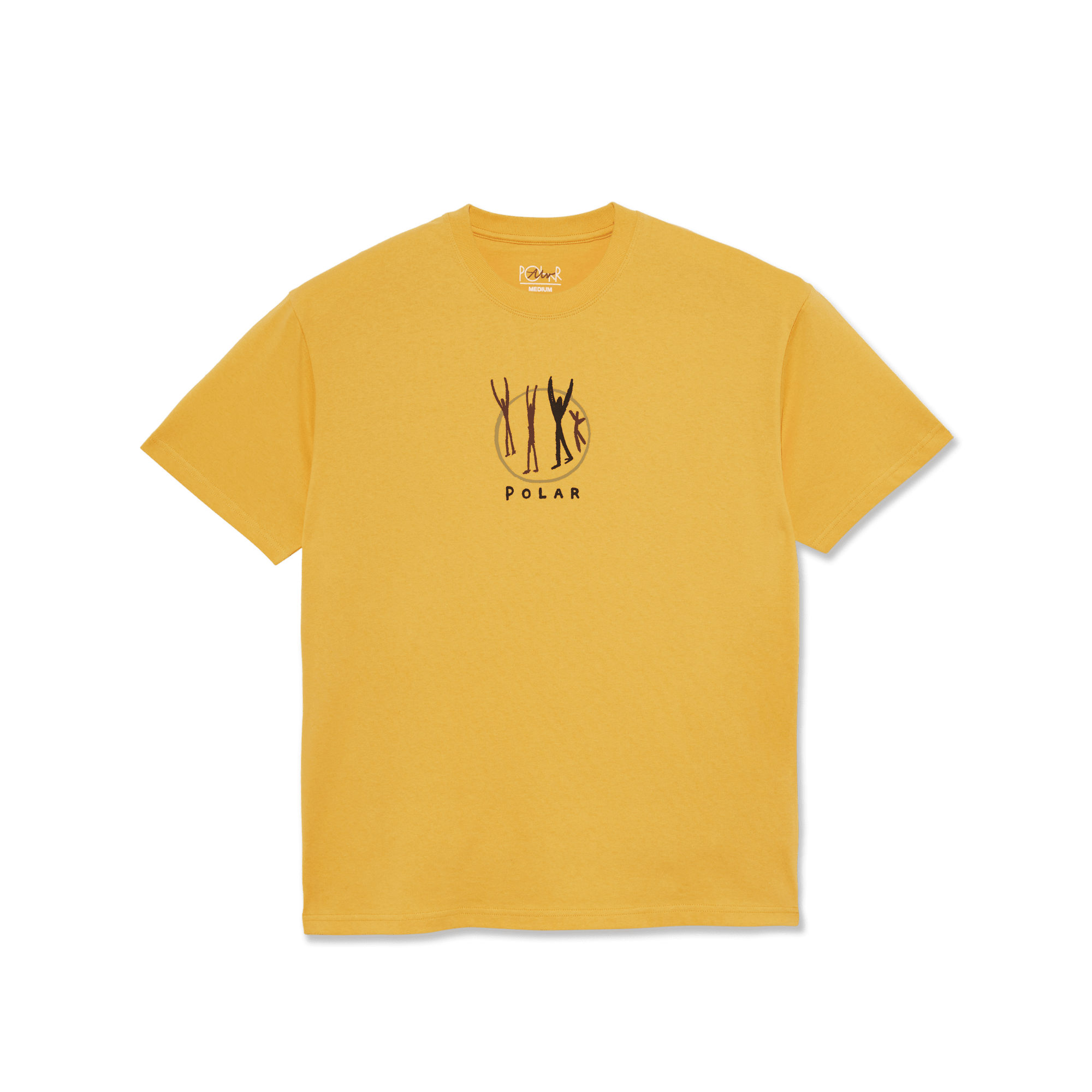 POLAR Polar Gang T-Shirt Orange Sorbet Men's Short Sleeve T-Shirts Polar 