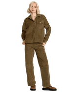 VOLCOM Women's Stoned BF Shacket Olive Green Women's Street Jackets Volcom 