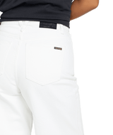 VOLCOM Women's Weelow Jeans Star White Women's Pants Volcom 