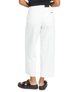 VOLCOM Women's Weelow Jeans Star White Women's Pants Volcom 