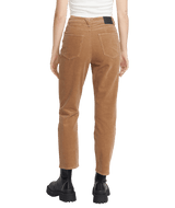 VOLCOM Women's Stoned Straight Corduroy Pants Mocha Women's Pants Volcom 