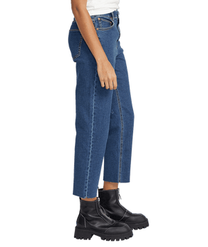 VOLCOM Women's Stoned Straight Jeans Vintage Women's Pants Volcom 