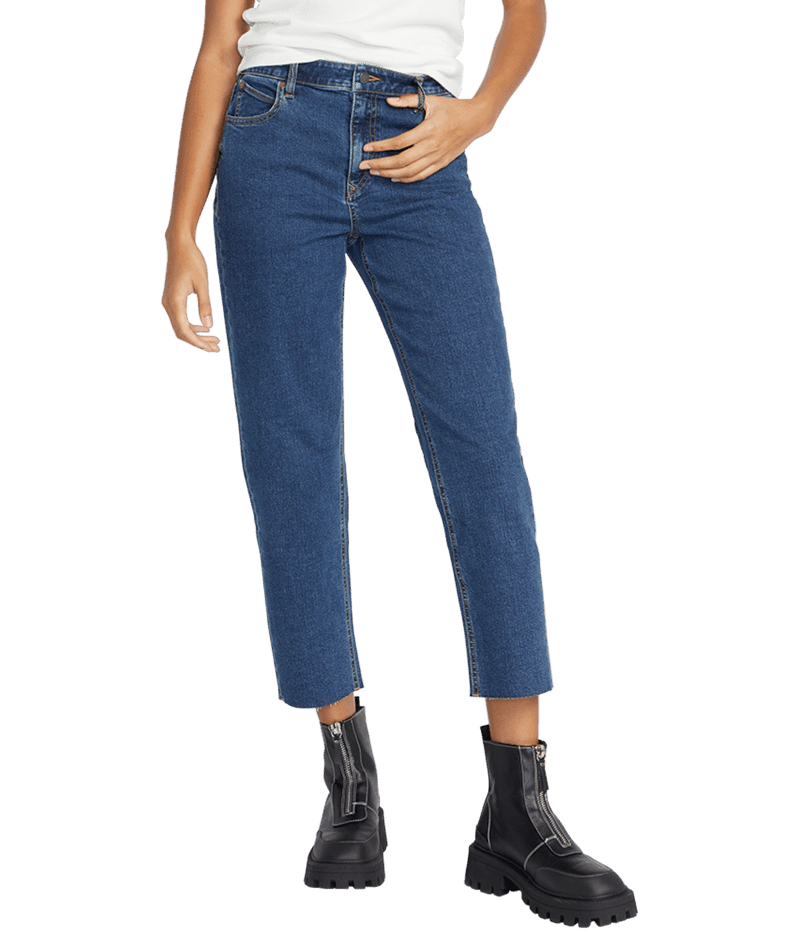 VOLCOM Women's Stoned Straight Jeans Vintage Women's Pants Volcom 