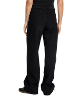 VOLCOM Women's Stoned Boyfriend High Rise Jeans Black Women's Pants Volcom 