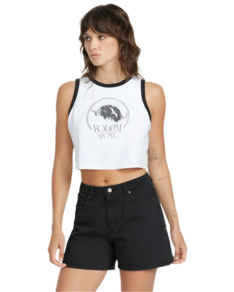 VOLCOM Women's Stoned Boyfriend Shorts Black Women's Shorts Volcom 