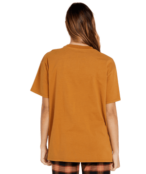 VOLCOM Women's Stones Throw T-Shirt Bronze Women's T-Shirts Volcom 