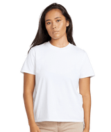 VOLCOM Women's One Of Each Boyfriend T-Shirt White Women's T-Shirts Volcom 