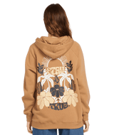 VOLCOM Women's Parrott Pants Pullover Hoodie Vintage Brown Women's Pullover Hoodies Volcom 