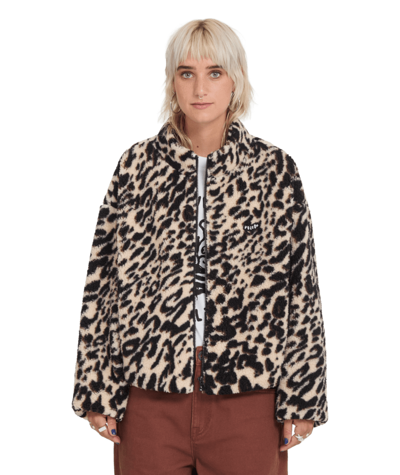 VOLCOM Women's Wylding Out Sherpa Animal