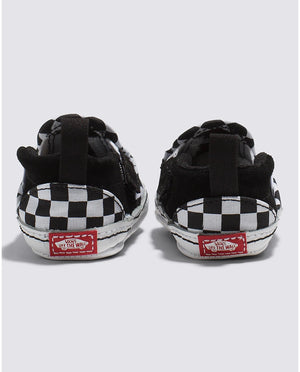 VANS Infant Slip On V Crib Shoes Black/White Checker Youth and Toddler Skate Shoes Vans 
