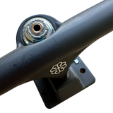 ACE AF1 Mehrathon X Big O 55 Matte Black Hollow King Pin Skateboard Trucks Skateboard Trucks Ace 