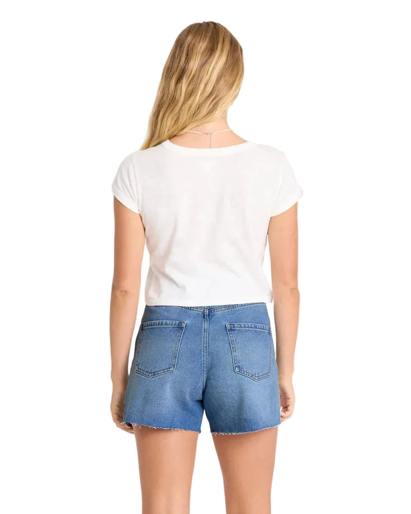 BILLABONG Women's Riley Denim Shorts Pacific Wash Women's Shorts Billabong 