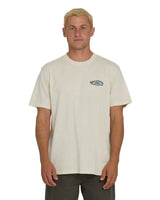 BILLABONG Heritage Arch Wave Washed Premium T-Shirt Oatmeal Men's Short Sleeve T-Shirts Billabong 