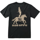 ROARK Gaucho Surfista T-Shirt Black Men's Short Sleeve T-Shirts Roark Revival 