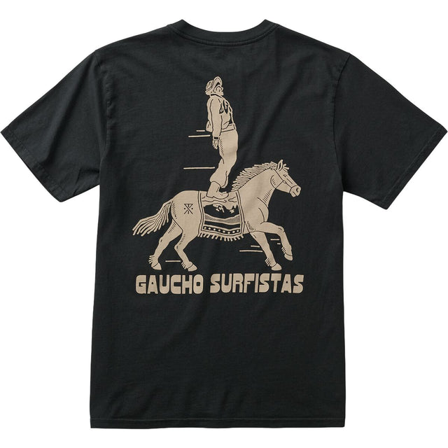 ROARK Gaucho Surfista T-Shirt Black Men's Short Sleeve T-Shirts Roark Revival 