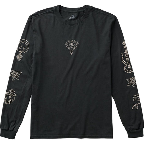 ROARK Gaucho Icons Long Sleeve T-Shirt Black Men's Long Sleeve T-Shirts Roark Revival 